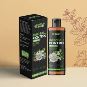 Nature Mania Herbal Hair Oil - 100 ml | Anti Hair fall Ayurvedic Oil | Nature Mania
